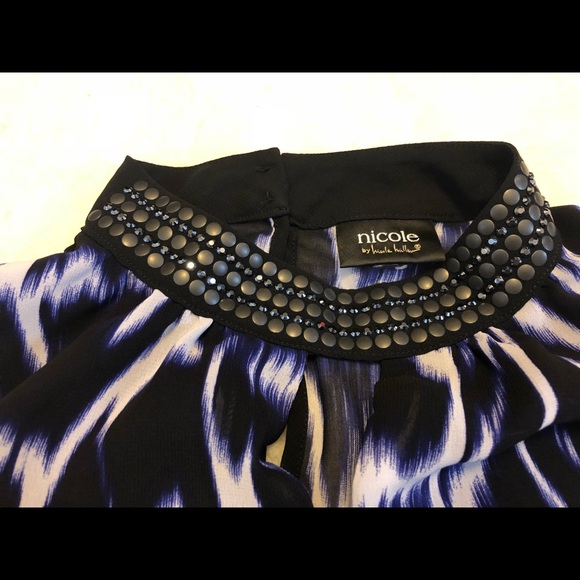 Nicole by Nicole Miller sleeveless blouse! - Picture 6 of 8